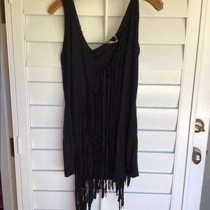 New Vintage Indah Whisper fringe top